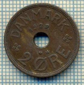 5061 MONEDA - DANEMARCA(DANMARK) - 2 ORE - 1929 -starea care se vede foto