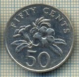 5047 MONEDA - SINGAPORE - 50 CENTS - 2005 -starea care se vede