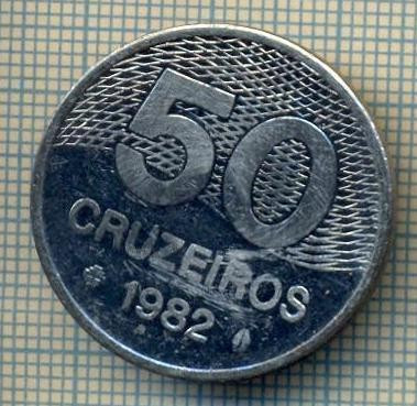 5086 MONEDA - BRAZILIA - 50 CRUZEIROS - 1982 -starea care se vede