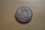 OLANDA 2 1/2 GULDENI 1961 ARGINT JULIANA, Europa