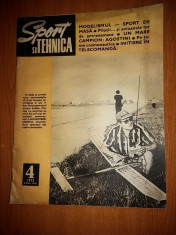 revista sport si tehnica aprilie 1973 foto