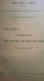 C-TIN PAPANACE DESPRE CAPITAN NICADORI SI DECEMVIRI 1963 46P MISCAREA LEGIONARA