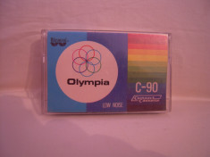 Vand caseta audio Olympia C 90,originale,raritate! foto