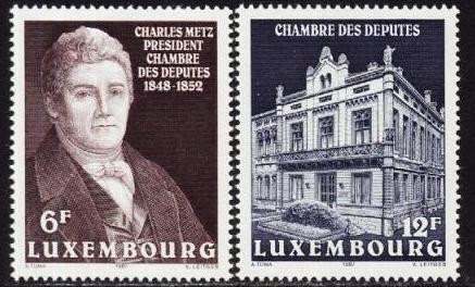 Luxemburg 1987 cat.nr.1133-4 neuzat,perfecta stare (s3)