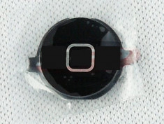 Buton meniu iPhone 3G/3GS black original foto