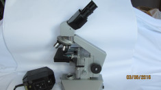 MICROSCOP laborator I.O.R ML- 4T cu accesorii foto