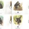 !!! SIERRA LEONE - LOT 4 FDC CIMPANZEI 1983