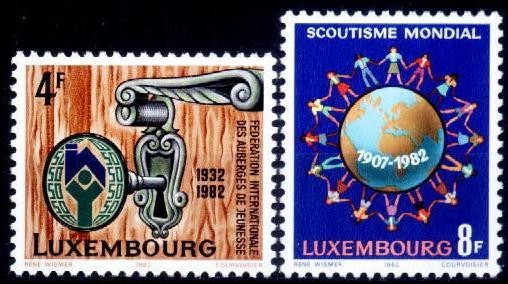 C3030 - Luxemburg 1982 - cat.nr.1010-1 neuzat,oerfecta stare (s3)