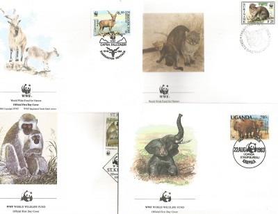 !!! LOT MIXT 4 FDC // CELE DIN SCAN foto