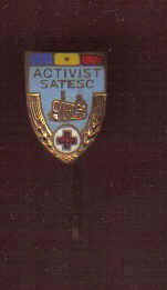 INSIGNA ACTIVIST SATESC APROX 1950