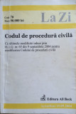 CODUL DE PROCEDURA CIVILA - SEPTEMBRIE 2004