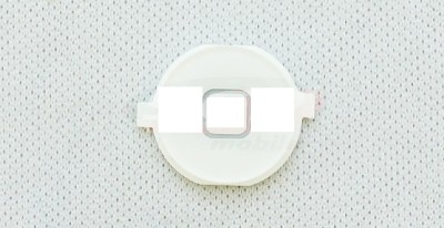 Buton meniu IPhone 4 White original foto