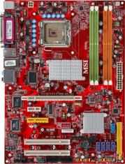 PLACA DE BAZA PC MSI MS-7235 VER 2.1 SKT 775/DDR2/PCI EXPRESS FUNCTIONALA! foto