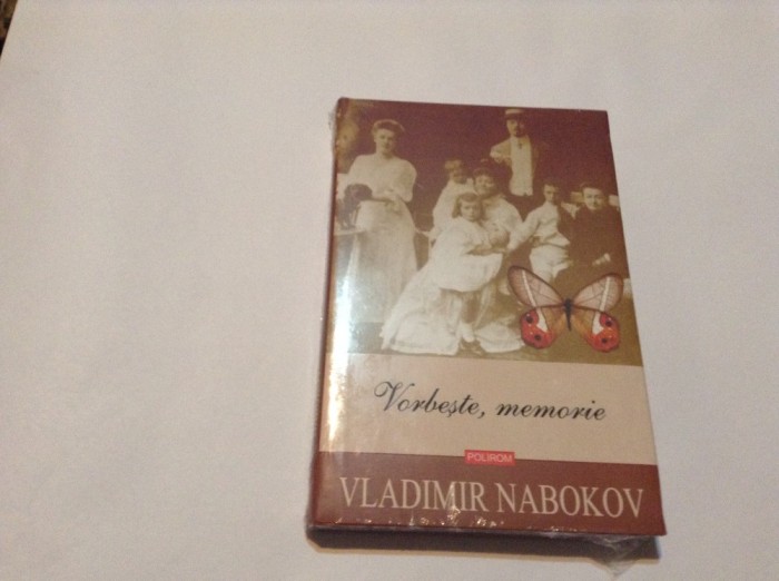 Vorbeste, memorie - de Vladimir Nabokov,RF7/4,RF8/2