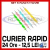 Set 5 Punctatoare Unghii Manichiura Gel UV French Sina, Punctator Dublu, Pensule Unghii, Design Puncte