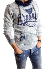Hanorac tip ZARA - hanorac barbati - hanorac slim fit - cod 4186 foto