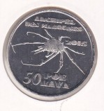 bnk mnd Marquesas Islands 50 poe rava 2015 unc fauna