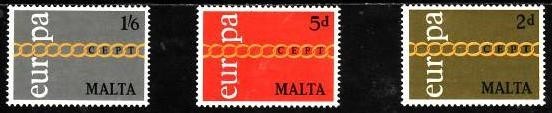 Malta 1971 - cat.nr.424-6 neuzat,perfecta stare