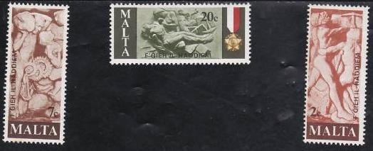 Malta 1977 - cat.nr.551-3 neuzat,perfecta stare