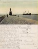 Constanta - Farul Carol I. Vapoare, Circulata, Printata