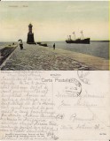 Constanta - Farul Carol I. Vapoare, Circulata, Printata