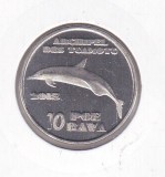 Bnk mnd Toamotu Islands 10 poe rava 2015 unc fauna, Australia si Oceania