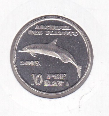bnk mnd Toamotu Islands 10 poe rava 2015 unc fauna foto