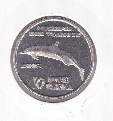 bnk mnd Toamotu Islands 10 poe rava 2015 unc fauna