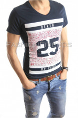 Tricou tip ZARA - tricou barbati - tricou slim fit - tricou fashion - 4223 foto