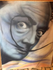 Tablou Salvador Dali - Autoportret, ulei pe panza, 60x80 cm foto