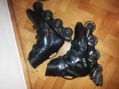 Role,rolere,inline skates,patine cu rotile din silicon &amp;#039;Oxygen&amp;quot;marime mare -30 foto