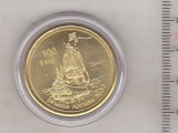 bnk mnd Glorioso Islands 100 franci 2013 unc - Corabii - pinasse Aemelia