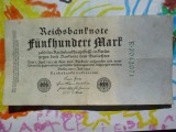 500 Mark 1922 Germania / marci germane / seria 2042071