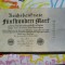 500 Mark 1922 Germania / marci germane / seria 2042071