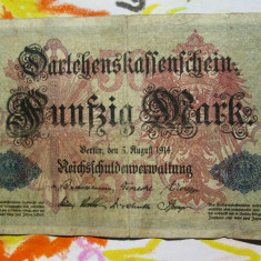 50 mark 1914 Germania / marci germane 1914 / seria 2382069