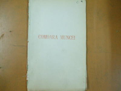 Comoara muncii societate economie statut Bucuresti 1903 foto
