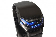 Ceas led -Predator, binary watch, ceas binar, barbatesc. Nou foto