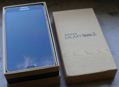 Samsung Galaxy NOTE 3 9005 + Folie Sticla+ 3 huse+ card 32GB CA NOU SUPER PRET! foto