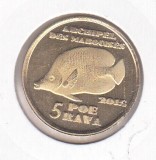 bnk mnd Marquesas Islands 5 poe rava 2015 unc fauna