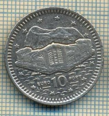 5195 MONEDA - GIBRALTAR -10 PENCE- 2001 - starea care se vede foto