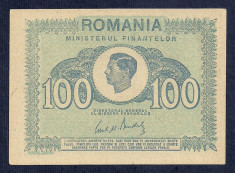ROMANIA 100 LEI 1945 UNC [1] P-78 foto