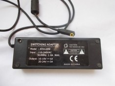 ALIMENTATOR SWITCHING ADAPTER MODEL ATD 120W . DEFECT ! foto