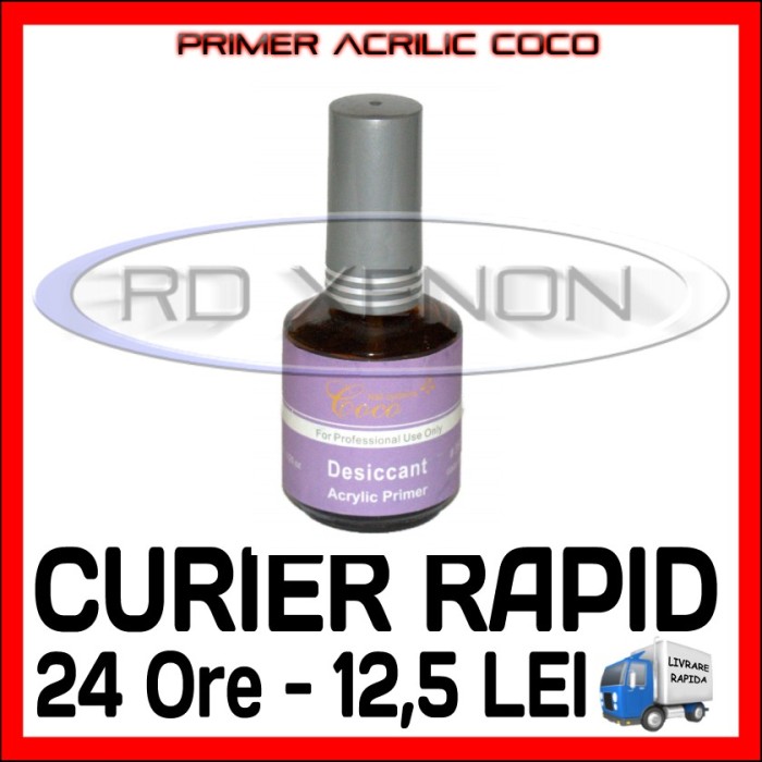 PRIMER ACRILIC COCO 14ML - MANICHIURA UNGHII FALSE ACRIL - CALITATE MAX