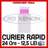 DISPENSER 120ML - PENTRU DOZARE FLUIDE, LICHIDE, MANICHIURA UNGHII FALSE CU GEL, Sina