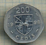5181 MONEDA - GHANA - 200 CEDIS - 1998 -starea care se vede