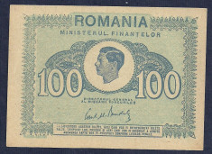 ROMANIA 100 LEI 1945 UNC [6] P-78 , necirculata foto