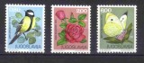 JUGOSLAVIA 1974, Fauna-Flora, serie neuzata, MNH, Iugoslavia, Nestampilat