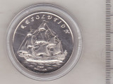 Bnk mnd Gilbert Islands 1 dollar 2014 unc - Corabii - Resolution, Australia si Oceania