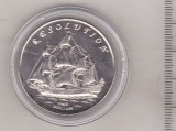 Bnk mnd Gilbert Islands 1 dollar 2014 unc - Corabii - Resolution, Australia si Oceania