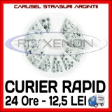 Cumpara ieftin SET CARUSEL STRASURI - MODELE ARGINTII DIVERSE - DECORATIUNI MANICHIURA GEL UV